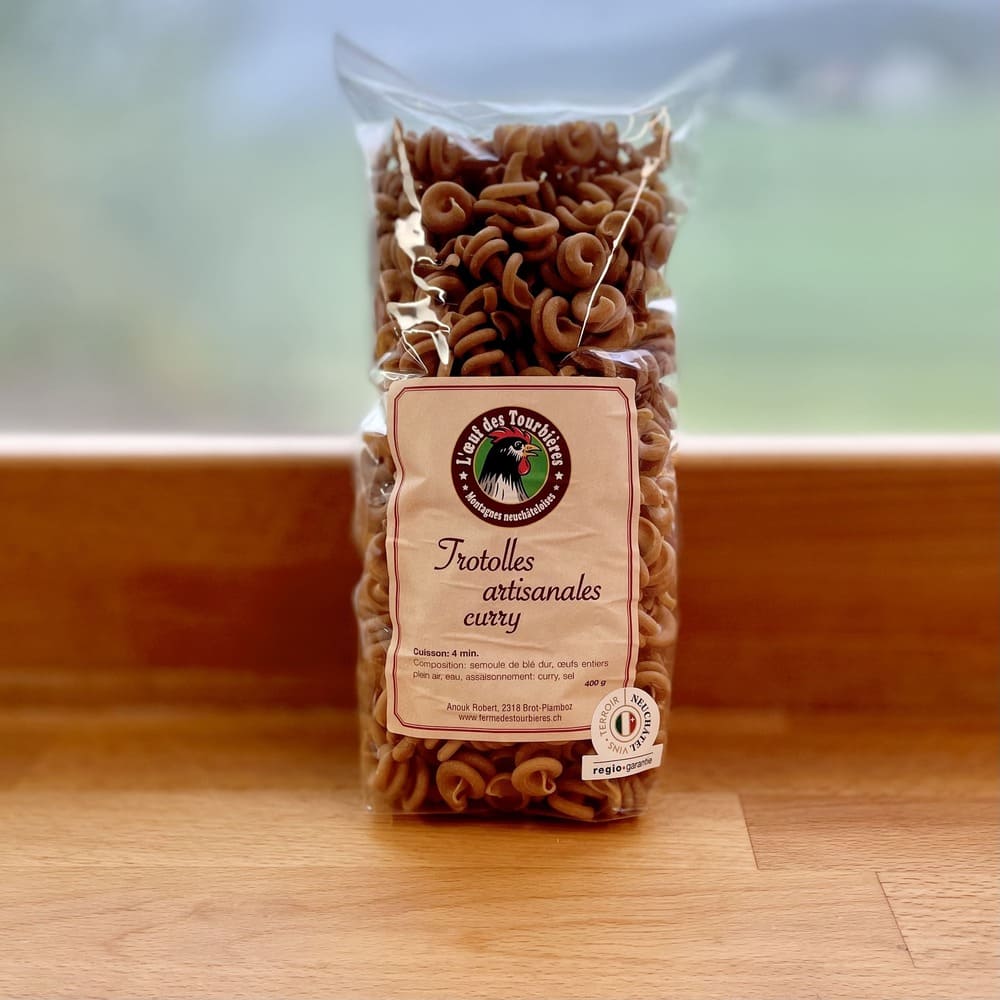 Trotolles curry 400g et 250g